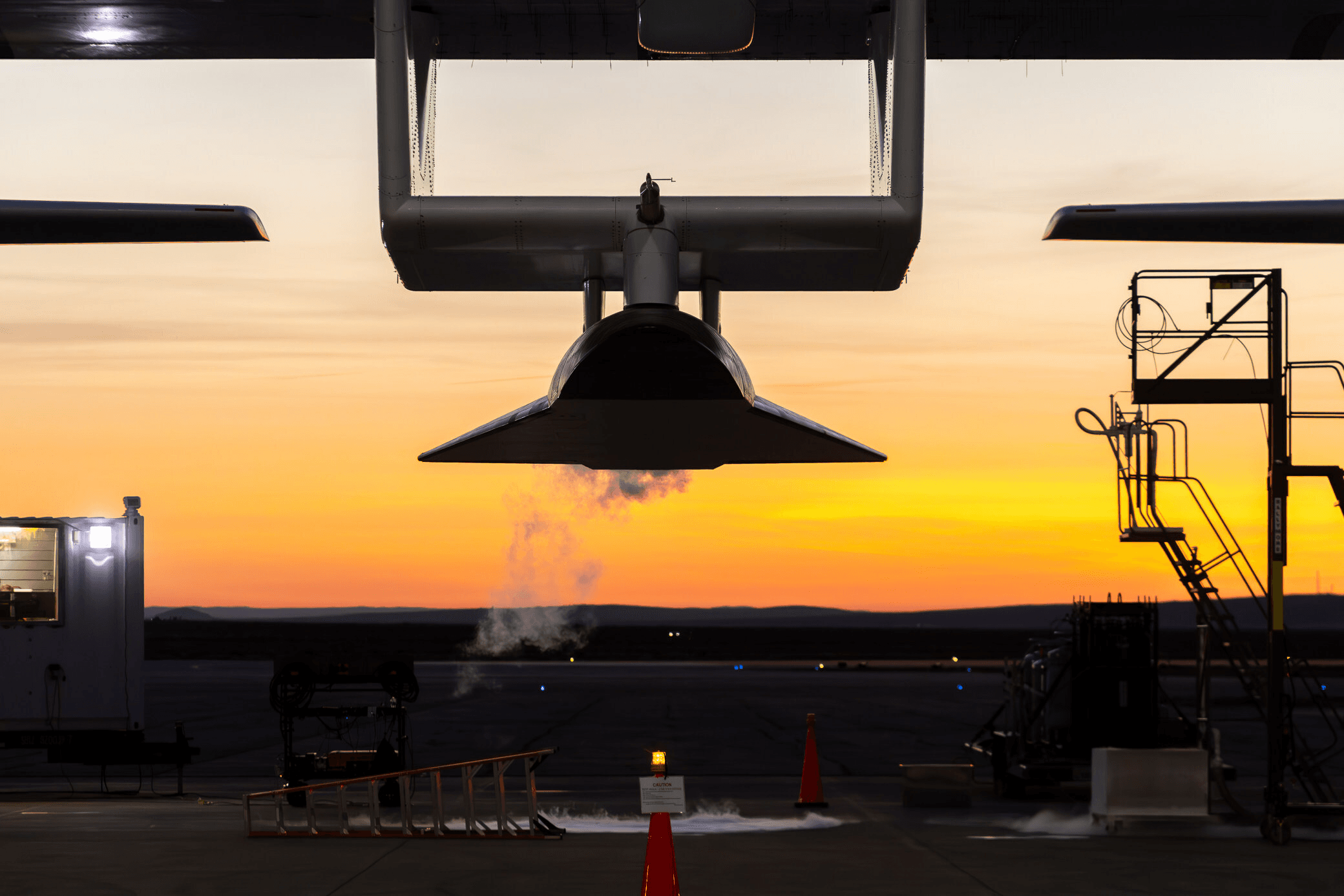 hadley engine first flight